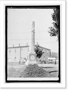 Vintage Building Photo - Warrenton, Virginia - Mosby Monument