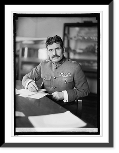 Historic Framed Print, Brig. Gen'l A.A. Fries, 11/17/20,  17-7/8" x 21-7/8"