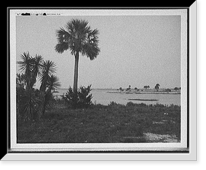 Historic Framed Print, Halifax River, Daytona, Fla.,  17-7/8" x 21-7/8"