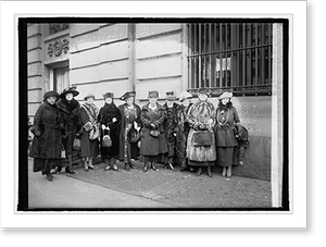 Historic Photo Print - Women of Inaugural Committee, 1920