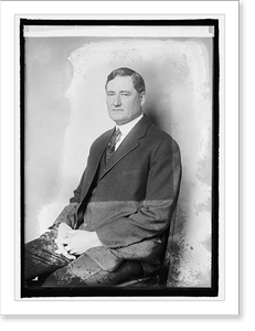 Antique Photo Print - Lucian W. Parris, Texas - Framed Wall Art Gift Idea