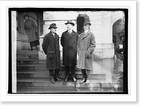 Historic Photo Print - C.J. Hogan, Jno. Foley, P.S. Ridsdale, 1921 (1)
