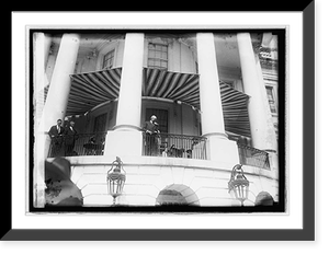 Black & White Photo - Easter - Harding, egg rolling, 1921