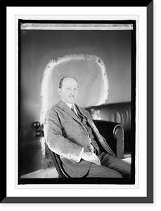 Historic Framed Print, David S. Barry, Sgt. at Arms, Senate,  17-7/8" x 21-7/8" Historic Framed Print, David S. Barry, Sgt. at Arms, Senate,  17-7/8" x 21-7/8"