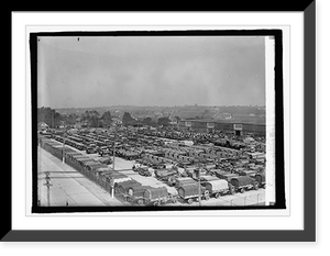 Historic Framed Print, Camp Hollibird,  17-7/8" x 21-7/8"