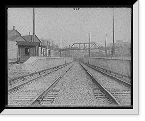 Historic Framed Print, Michigan Central [Railroad] Tunnel, Detroit, Mich.,  17-7/8" x 21-7/8"