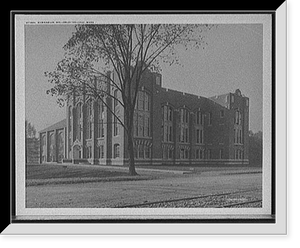 Historic Framed Print, Gymnasium, Wellesley College, Mass.,  17-7/8" x 21-7/8"