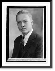 Historic Framed Print, Chas. Denby, Jr., 2/15/22,  17-7/8" x 21-7/8"