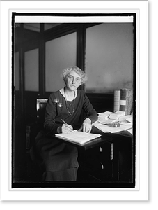 Vintage Americana Print - Miss Edna Annett Beveridge, 1922