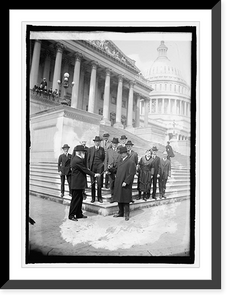 Historic Framed Print, Claude Ketcher, 3/24/22,  17-7/8" x 21-7/8"