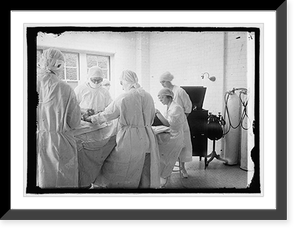 Operation with music, Providence Hospital, 4/11/22, Vintage Print