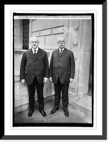 Historic Framed Print, Dr. S. Lewis Ziegler, Dr. McCluney Radcliff, 5/1/22,  17-7/8" x 21-7/8"