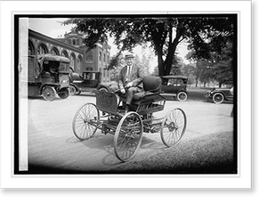 Vintage Americana Print - Fred Purnell of Ind, 1922