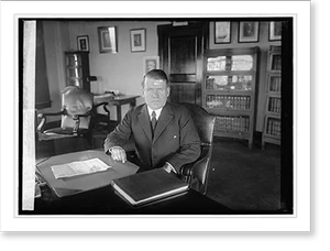 Vintage Photo Print - August T. Seymour, 1922 - Vintage Home Decor Print