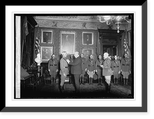 Weeks decorating officers, 11/29/22, Historic Reproduction