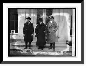 Dr. Carlos de Cespedes and two others, 11/27/22, Antique Print