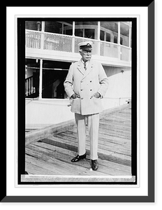 Historic Framed Print, Col. R.M. Thompson, 1/12/23,  17-7/8" x 21-7/8"