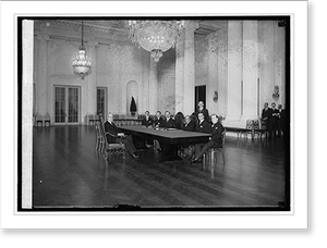 Black & White Photo - Chile. Permission treaty exchange, 1923