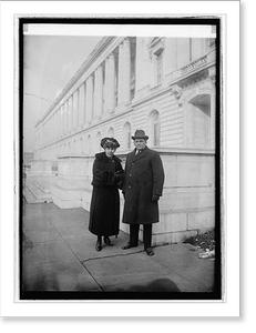 Historic Photo Print - Sen. & Mrs. Brookhart, 1923 - Vintage Wall Art Gift
