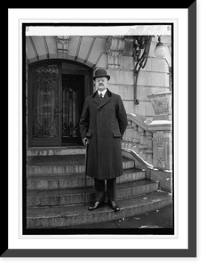 Historic Framed Print, Jno. Dyneley Prince, 1/24/23,  17-7/8" x 21-7/8"