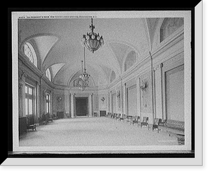 Historic Framed Print, The President's room, new Pennsylvania [i.e. Union] Station, Washington, D.C.,  17-7/8" x 21-7/8"