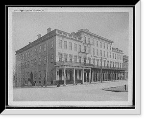 Historic Framed Print, Braddock House, Alexandria, Va.,  17-7/8" x 21-7/8"