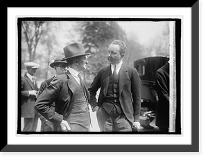 Historic Framed Print, Dr. H.H. Dieckhoff, 4/27/23,  17-7/8" x 21-7/8"