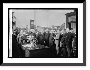 Robert S. Rigor swearing in, Antique Print