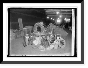 Historic Framed Print, Dead letter sale, 5/8/23,  17-7/8" x 21-7/8"