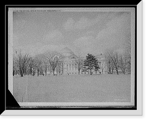 Historic Framed Print, New National Museum [of Natural History] and Gallery, Washington, D.C.,  17-7/8" x 21-7/8"