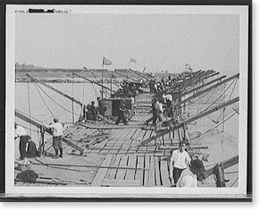Vintage Nautical Print - Chicago, Illinois - The Fishing pier
