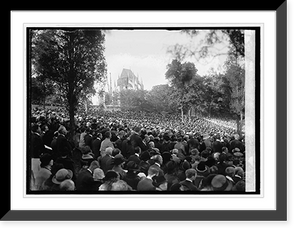 Historic Framed Print, Consecration of Bishop Freeman, 9/30/23,  17-7/8" x 21-7/8"