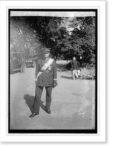 Vintage Photo Print - Gen'l. Josef Haller, 1923 - Historic Wall Art Gift