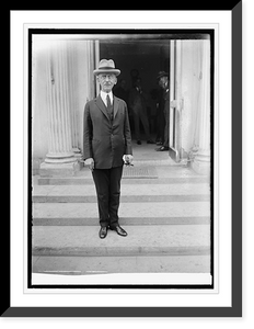 Historic Framed Print, General Enoch Crowder, 10/10/23,  17-7/8" x 21-7/8"