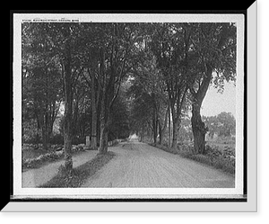 Historic Framed Print, Monument Street, Concord, Mass.,  17-7/8" x 21-7/8"