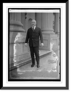 Historic Framed Print, David Elkins of W.Va., 2/26/24,  17-7/8" x 21-7/8"