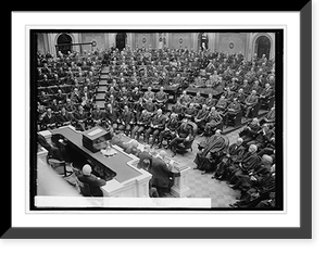 Harding memorial ceremonies, 2/27/24 - 5 Classic, Historic Reproduction