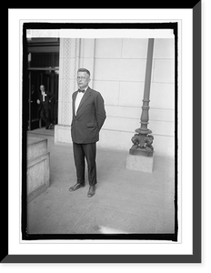 Dr. Waldo L. Schmitt, 7/11/24, Historic Print