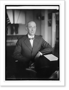 Vintage Photo Print - Maj. Gen. Malin Craig, Chief of Calvary, 1924
