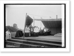 Vintage Photo Print - Holy Name convention, Cardinal O'Connell, 1924