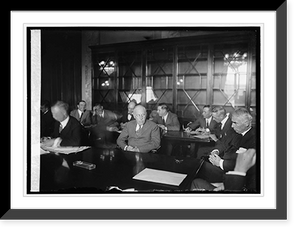 Historic Framed Print, W.W. Atterberry, Vice Pres. Pa. Railroad before Borah Slush Fund Com., 10/24/24,  17-7/8" x 21-7/8" Historic Framed Print, W.W. Atterberry, Vice Pres. Pa. Railroad before Borah Slush Fund Com., 10/24/24,  17-7/8" x 21-7/8"