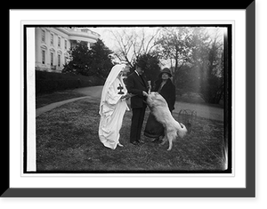 Antique Photo Print - Pres. Coolidge buys tuberculosis seals, 1924