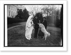Antique Photo Print - Pres. Coolidge buys tuberculosis seals, 1924