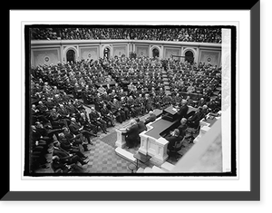 Wilson memorial exercises in House, 12/15/24 - 5, Antique Wall Art