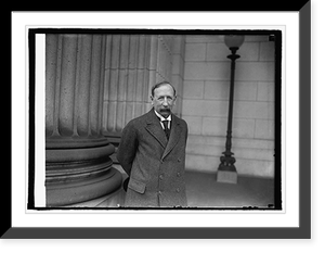 Sir David Hall, British Minister of Agriculture and Fisheries at Museum, 1/26/25, Vintage Print