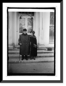 Rep. and Mrs. Thomas D. Schall of Minn. at White House, Washington, D.C., 1/21/25 - 2, Vintage Print