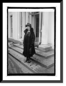 Lady Lester Kays of London at W.H. i.e., White House, Washington, D.C., 2/2/25 Classic, Historic Print