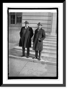 Harrison Garnett and Rep. Thomas Hall of North Dakota, 1/14/25, Vintage Poster