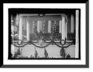 Historic Framed Print, Coolidge Inauguration, [Washington, D.C.] - 19,  17-7/8" x 21-7/8"
