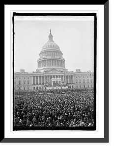 Historic Framed Print, Coolidge Inauguration, [Washington, D.C.] - 21,  17-7/8" x 21-7/8"